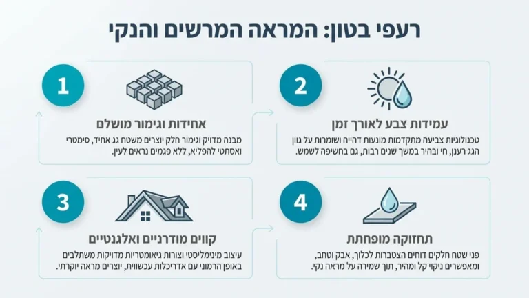 התקנת גגות רעפים מבטון על בית פרטי